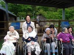 石莚牧場にて